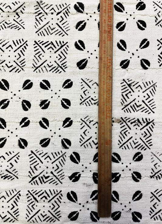 Exotic Collection Mud Cloth White & Black