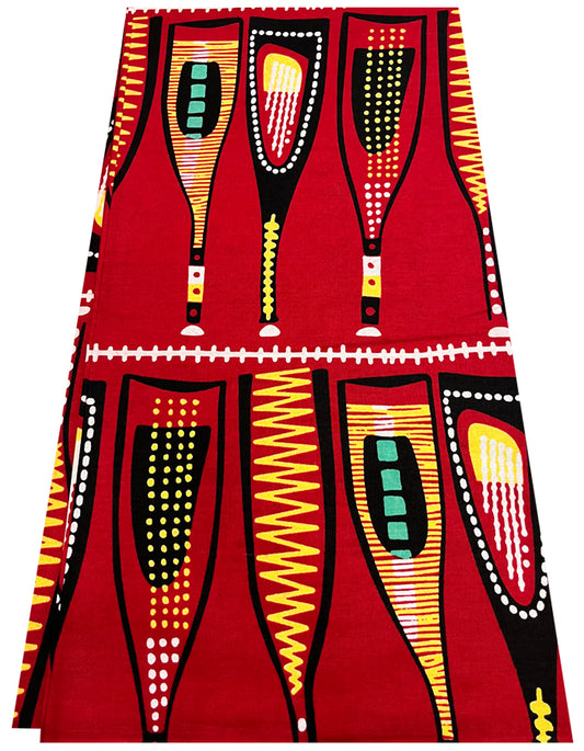 High Fashion Ankara Wax Print- Bottle Print