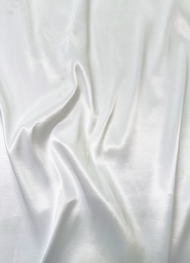 White Bridal Satin