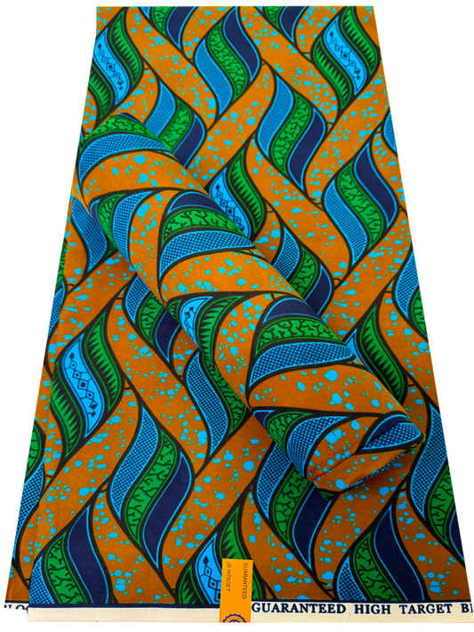 Cotton Blend High Quality Ankara Wax Prints-