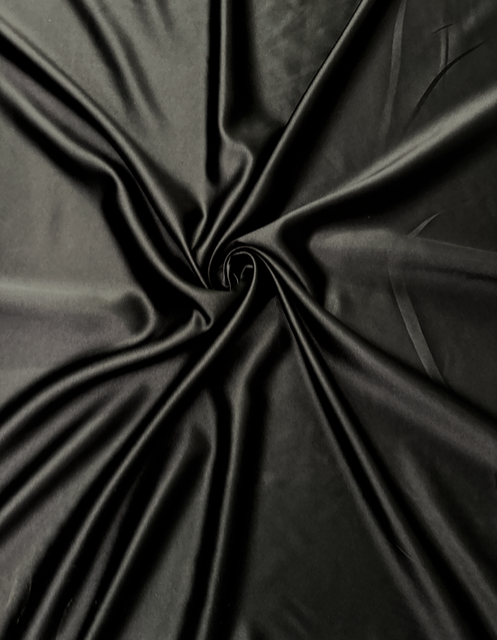 Bridal Satin-Black