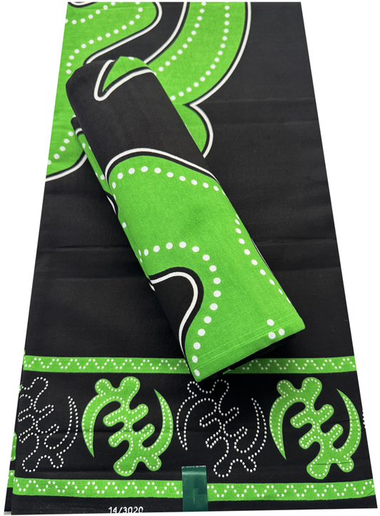 Gye Nyame Veritable Hollandais-Apple-Green, Black, White