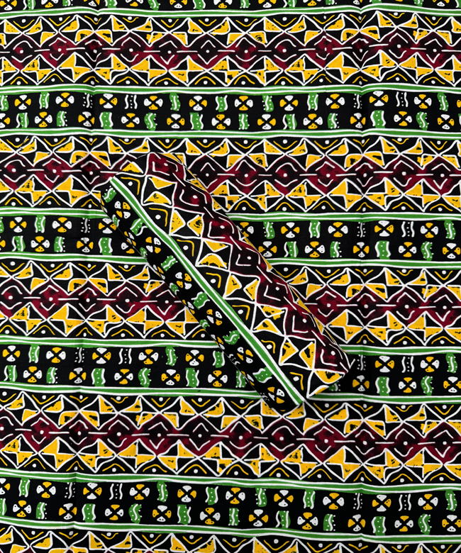 African  Veritable Wax  Print- Multi color