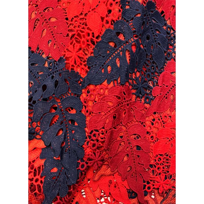 Polyester Guipure Lace Dress Fabric