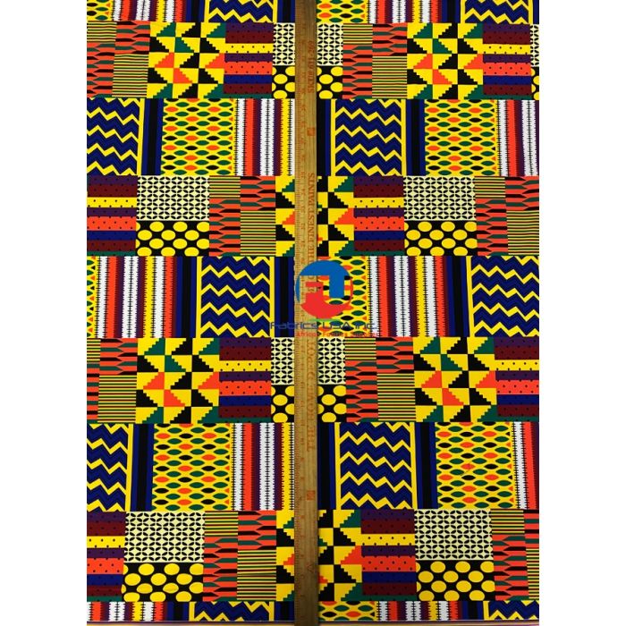 african kente print fabric