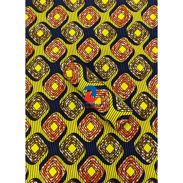 beautiful and vibrant African print fabric
