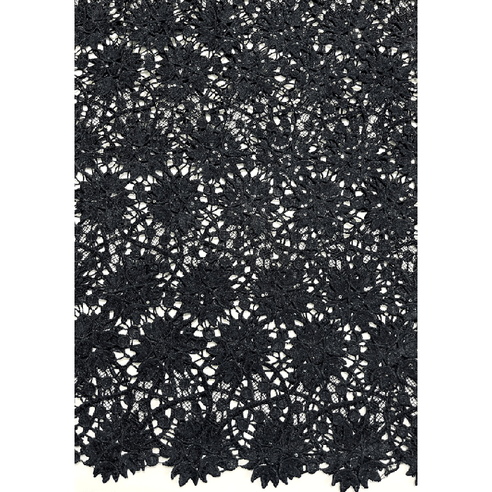 guipure lace, corded lace