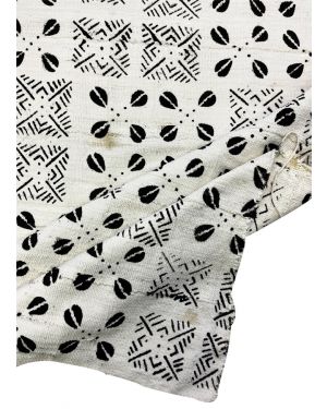 Exotic Collection Mud Cloth White & Black