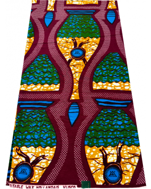 african wax print