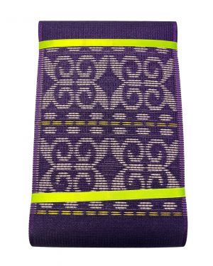 Purple- Nigerian Tradional Aso-oke Headwrap/Headtie/Gele