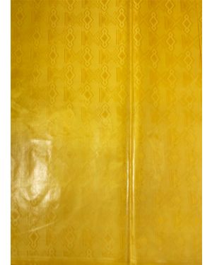 yellow gold Bazin Fabric