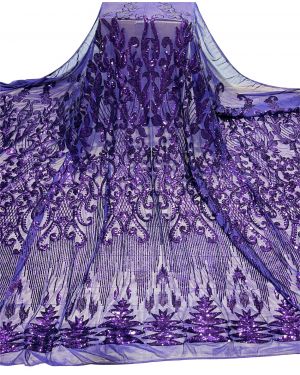Stretch Sequin in Purple 