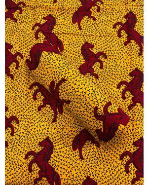 African wax print